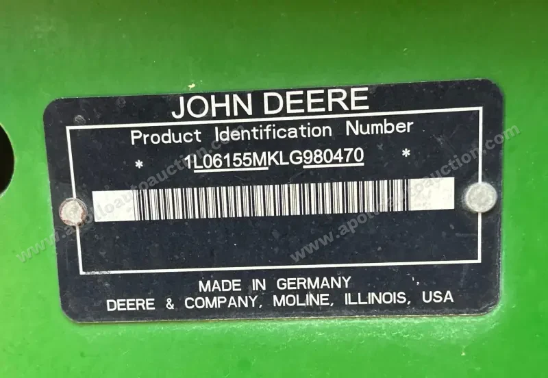 2020 John Deere 6155M photo 74